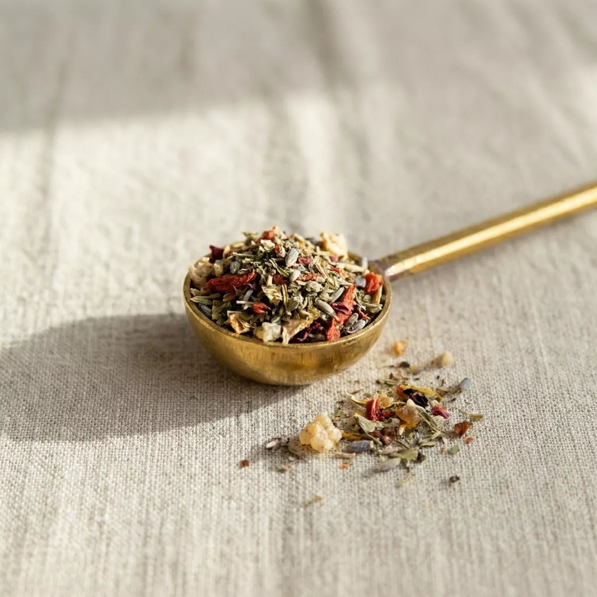 Messinglöffel Vintage