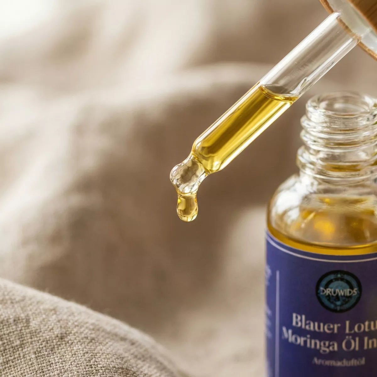 Blauer Lotos Infusionsöl – Moringaöl - Druwids