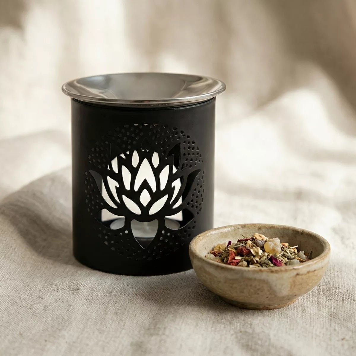 Räuchergefäß Lotus - Druwids