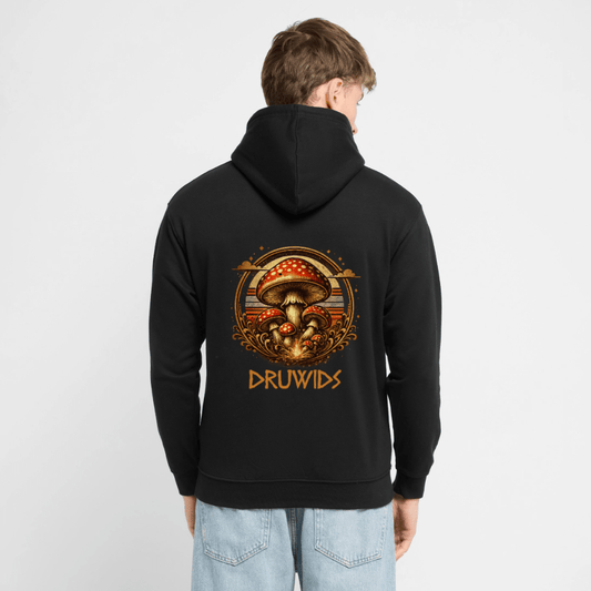 Unisex Hoodie Druwids I - Schwarz