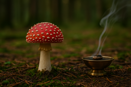 So räucherst du Fliegenpilz