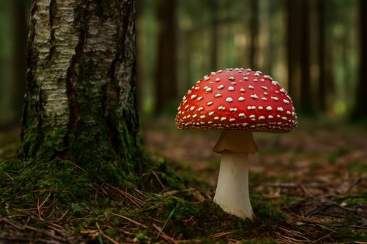 Mykorrhiza und die Freundschaf im Wald