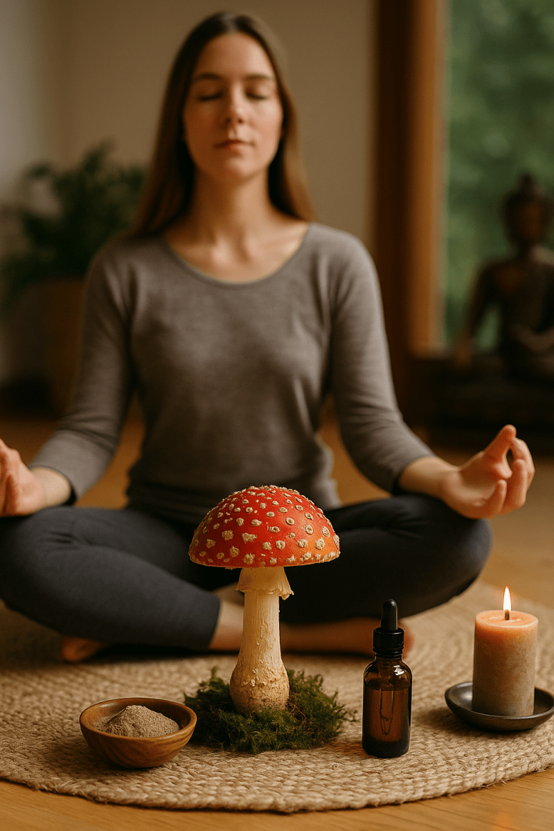 🍄 Fliegenpilz-Mikrodosierung: Eine Reise der Selbstentdeckung - Druwids