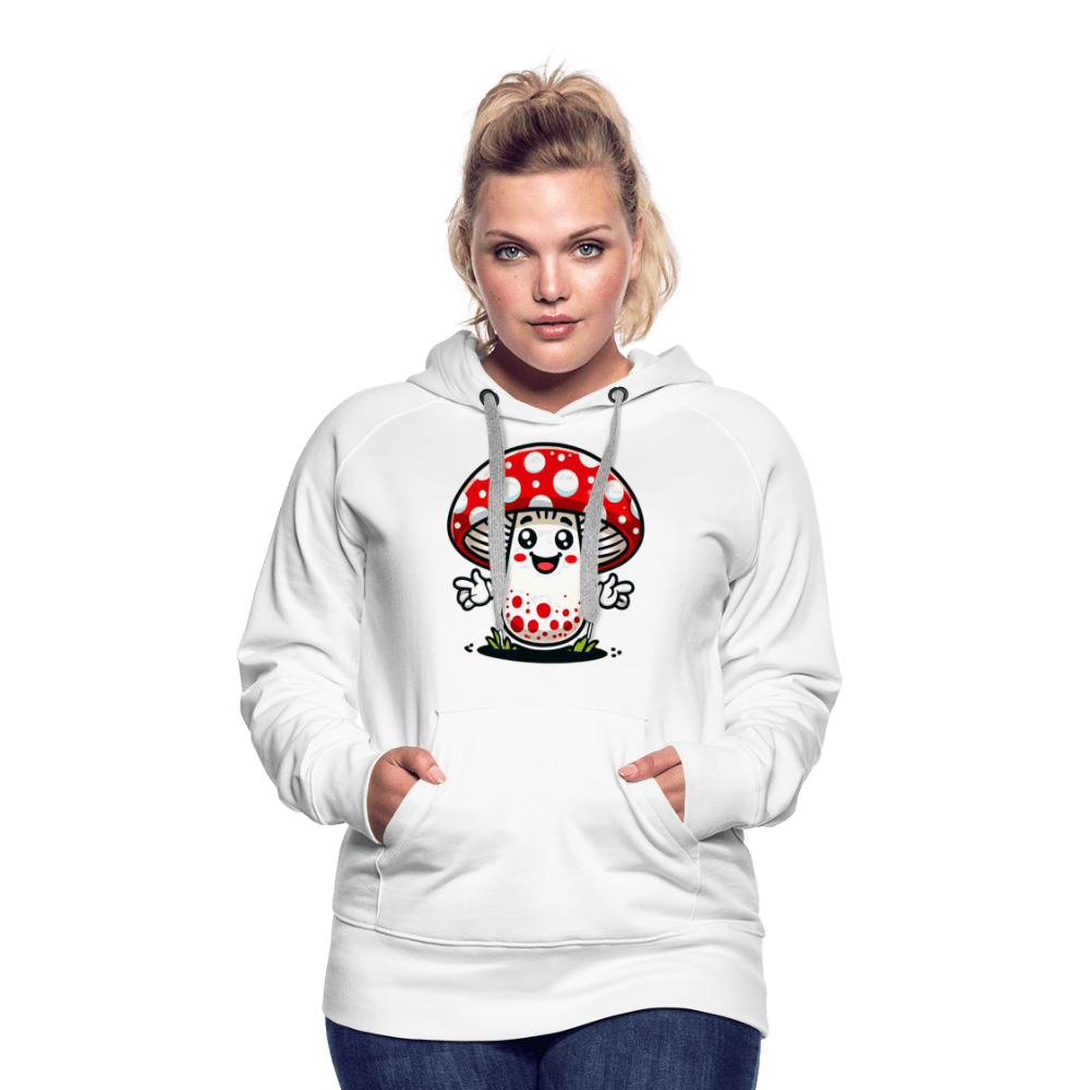 Women’s Premium Hoodie - Pilz Buddy - white