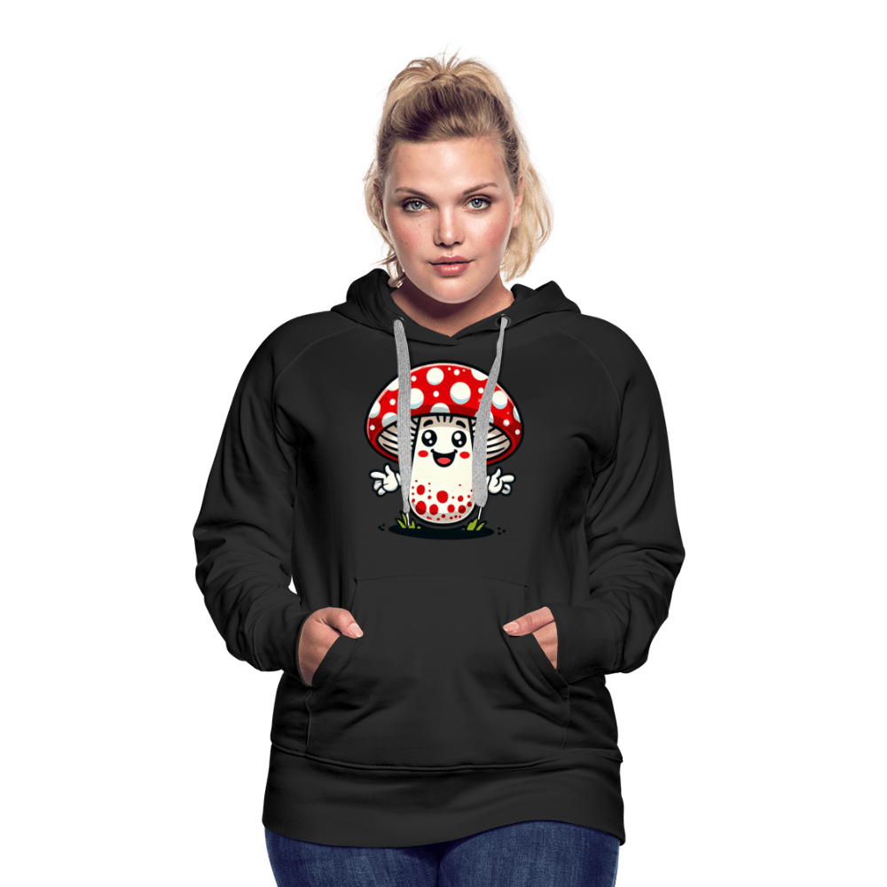 Women’s Premium Hoodie - Pilz Buddy - black