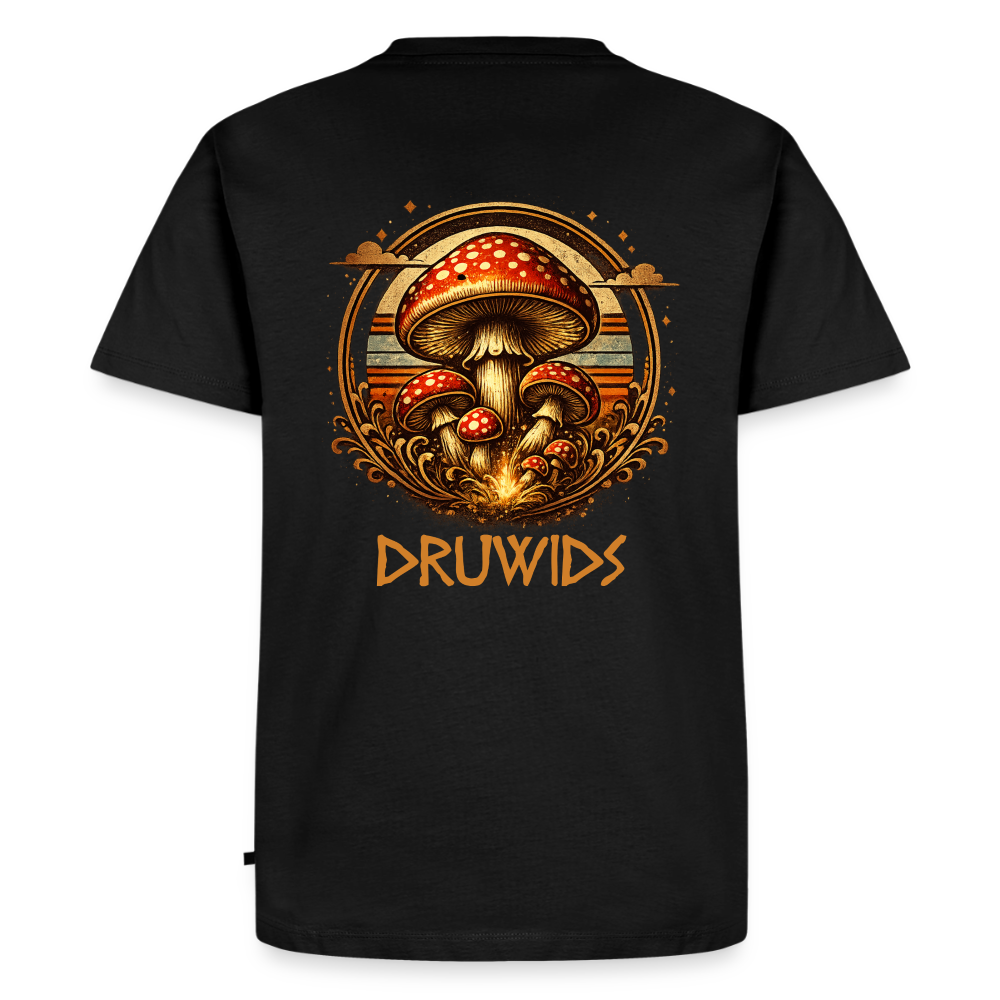 Premium T-Shirt Man Druwids IV - Schwarz
