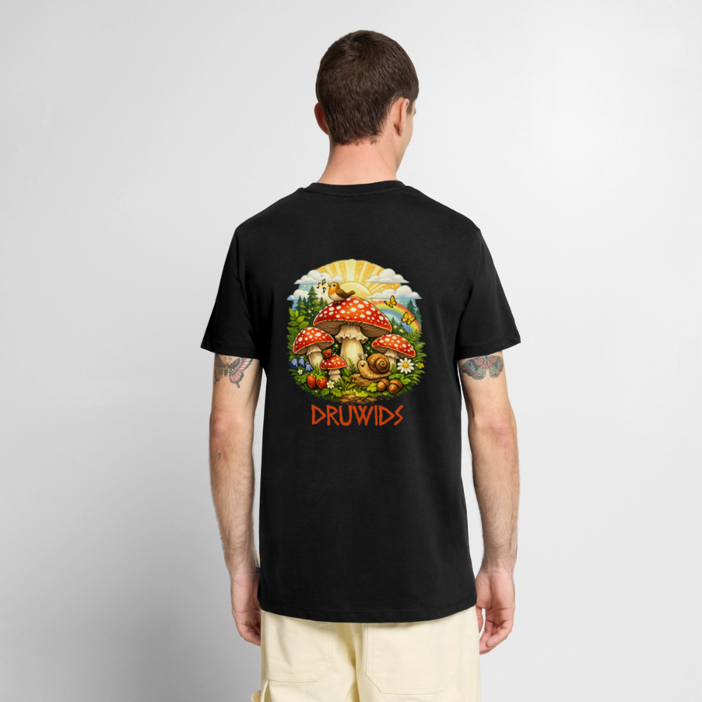 Premium T-Shirt Man Druwids VII - Schwarz