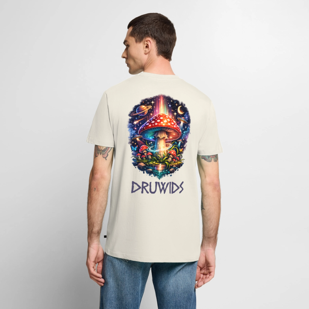Premium T-Shirt Man Druwids III - Naturweiß