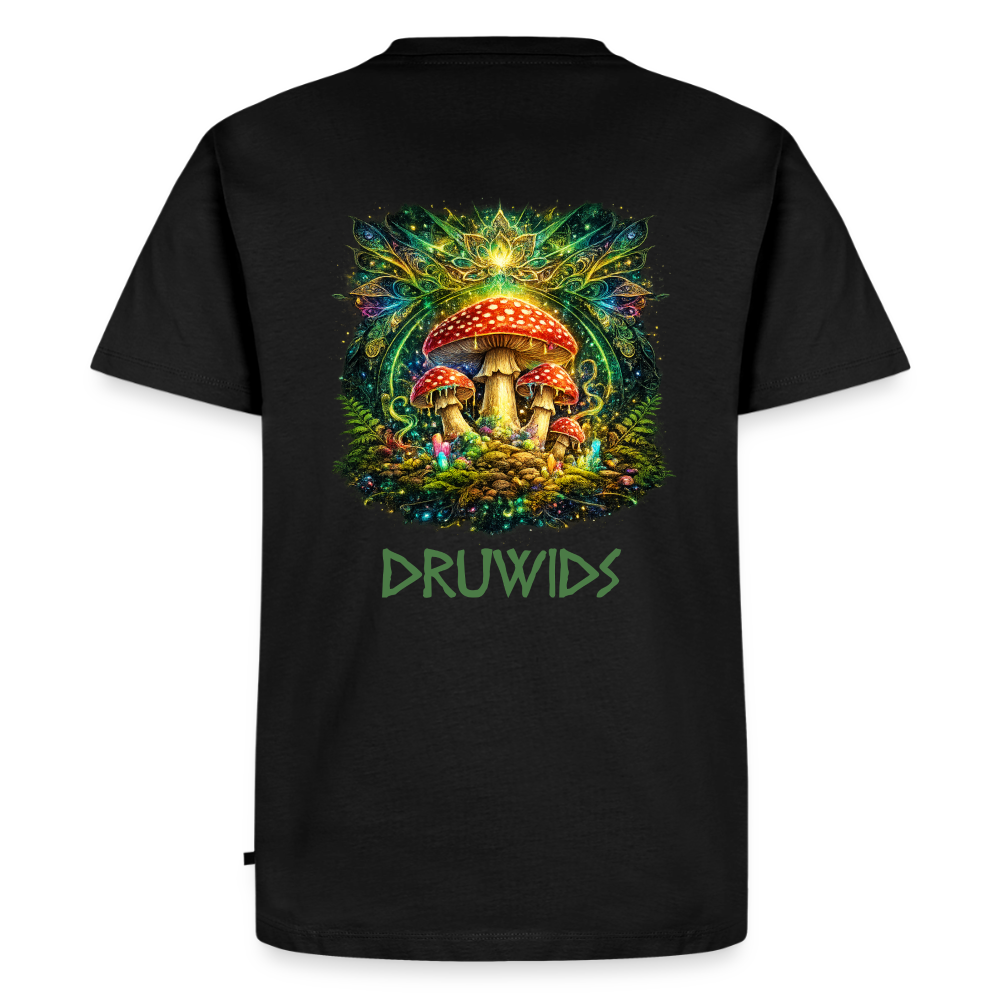 Premium T-Shirt Man Druwids I - Schwarz