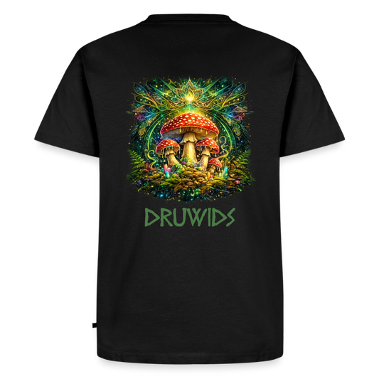 Premium T-Shirt Man Druwids I - Schwarz