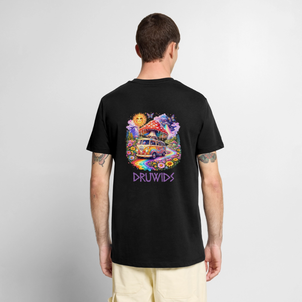Premium T-Shirt Man Druwids VI - Schwarz