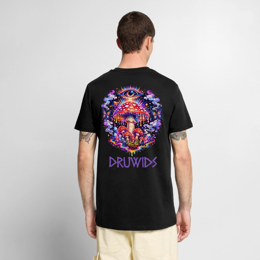 Premium T-Shirt Man Druwids X - Schwarz