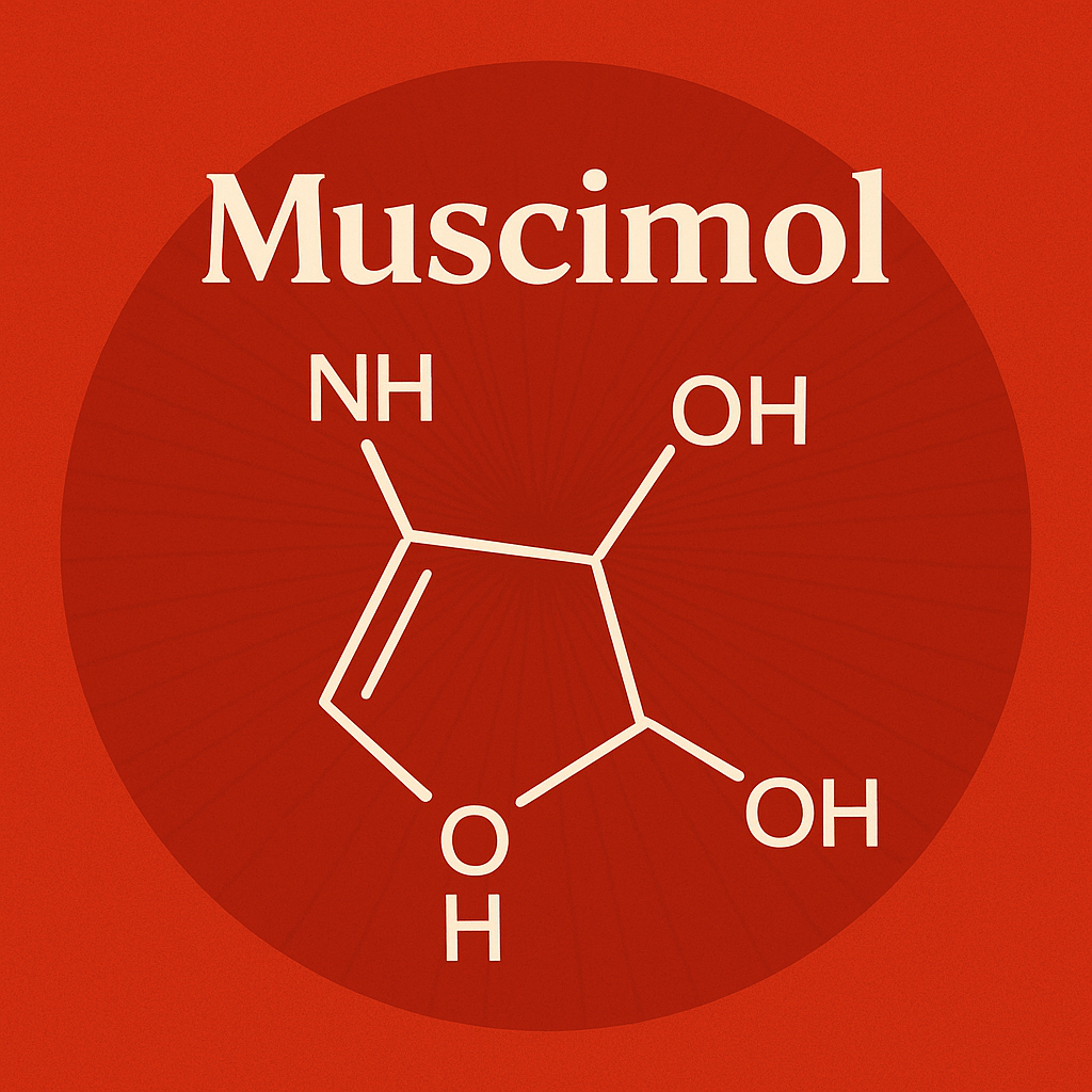 Wirkstoff Muscimol Molekül