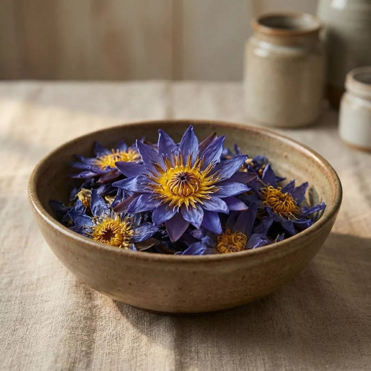 Blauer Lotus – getrocknete Blüten - Druwids