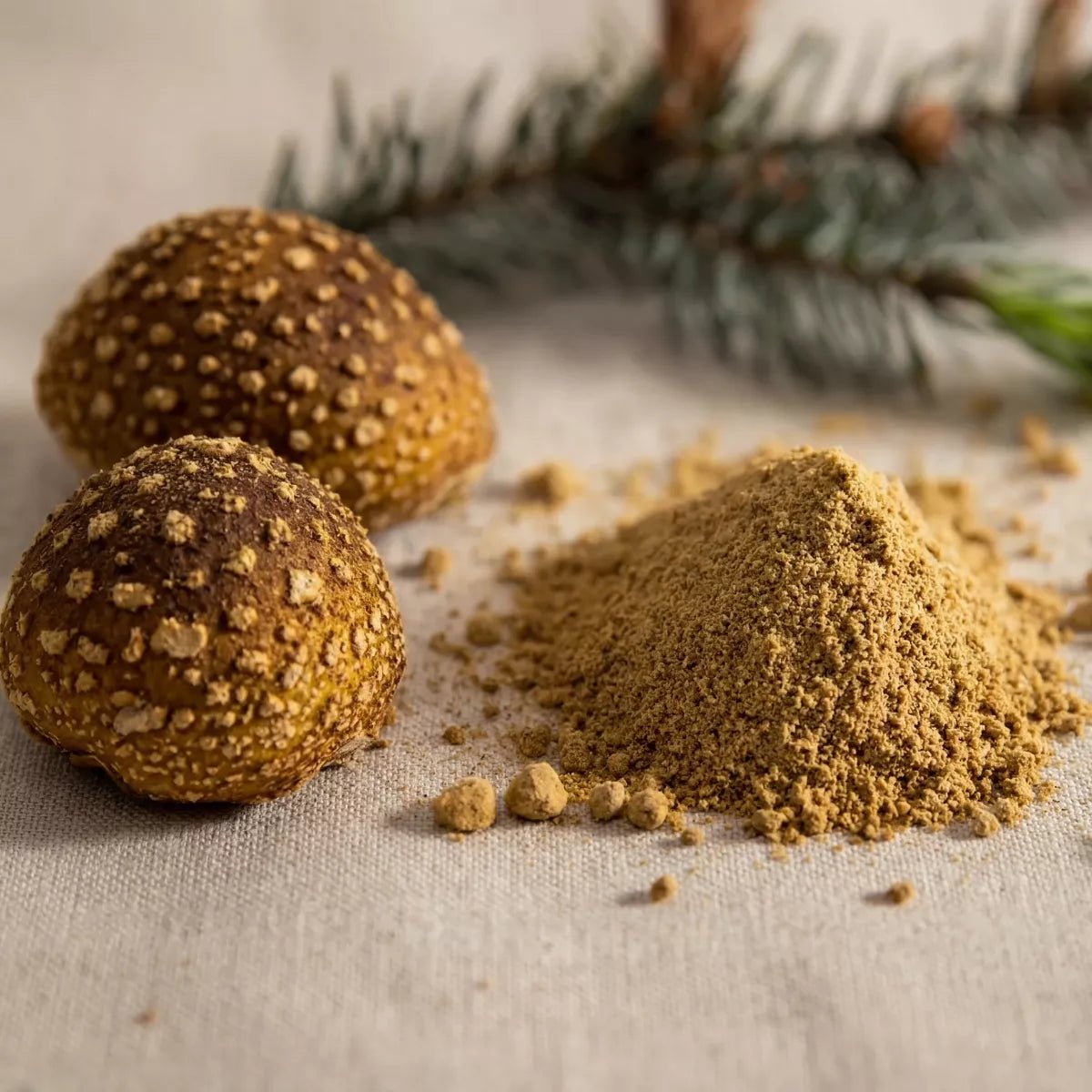 Amanita Regalis Pulver getrocknet