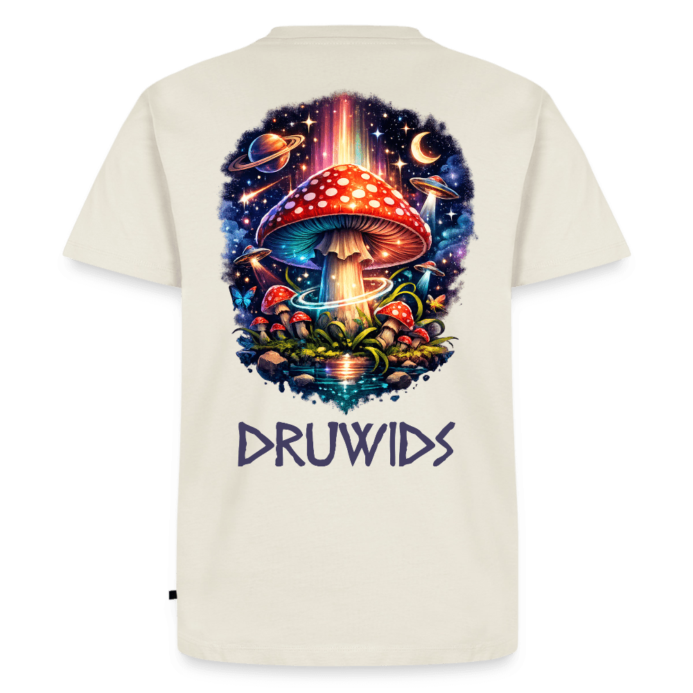 Premium T-Shirt Man Druwids III - Naturweiß
