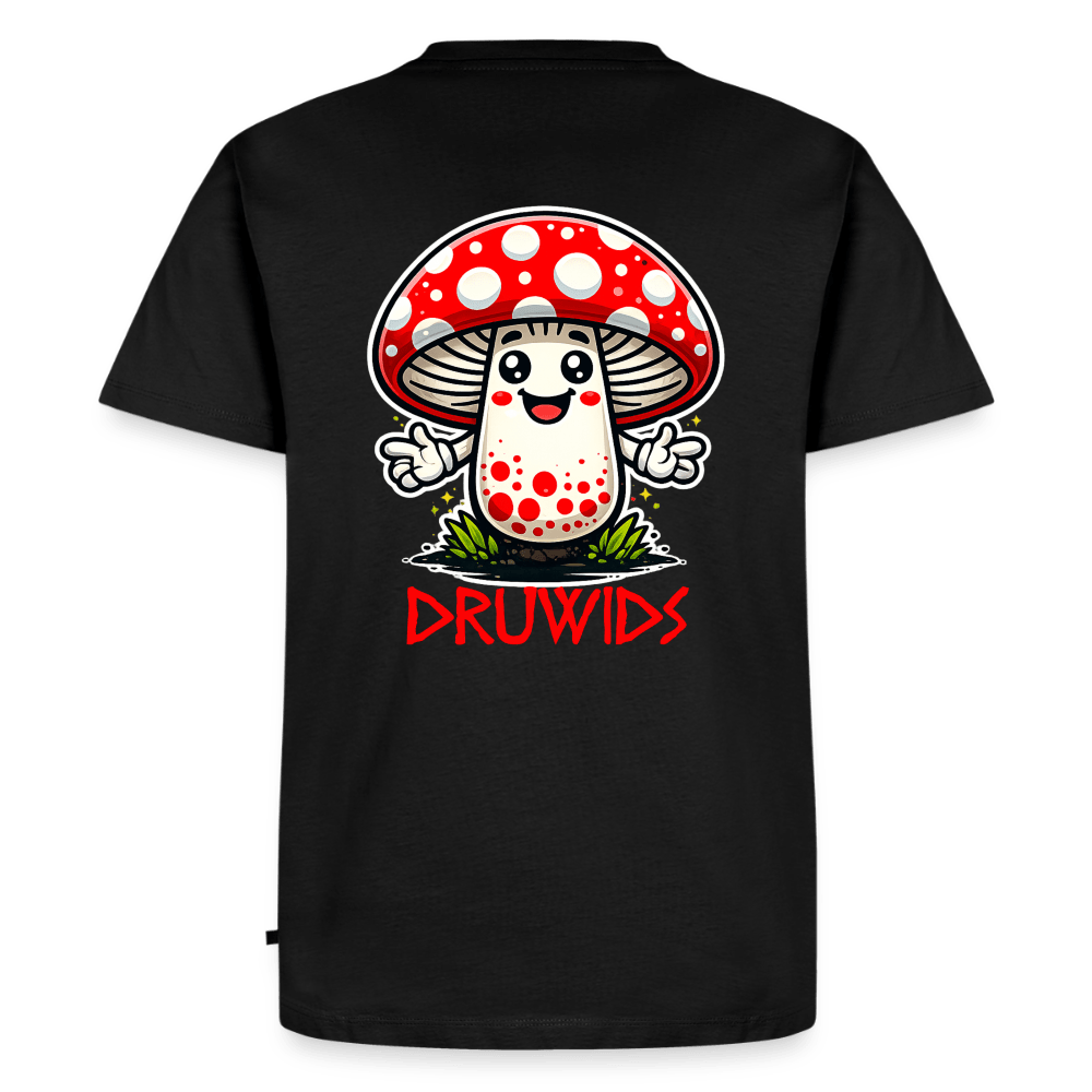 Premium T-Shirt Man Druwids V - Schwarz