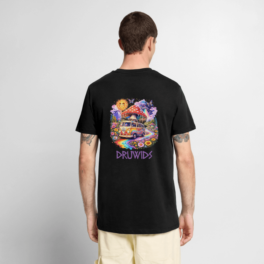 Premium T-Shirt Man Druwids VI - Schwarz