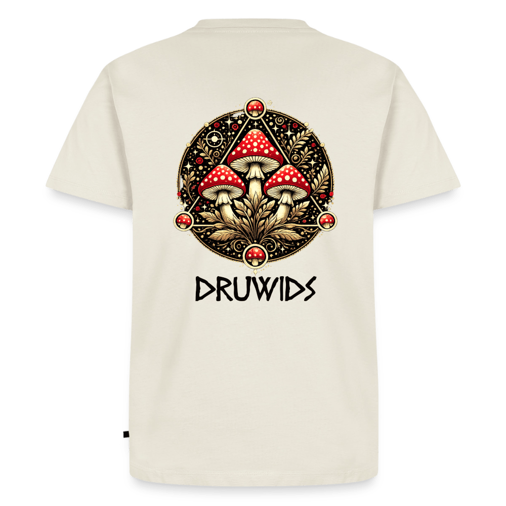 Premium T-Shirt Man Druwids XI - Naturweiß