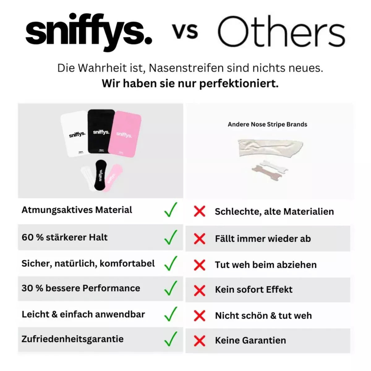 Sniffys Nasenstreifen - Druwids