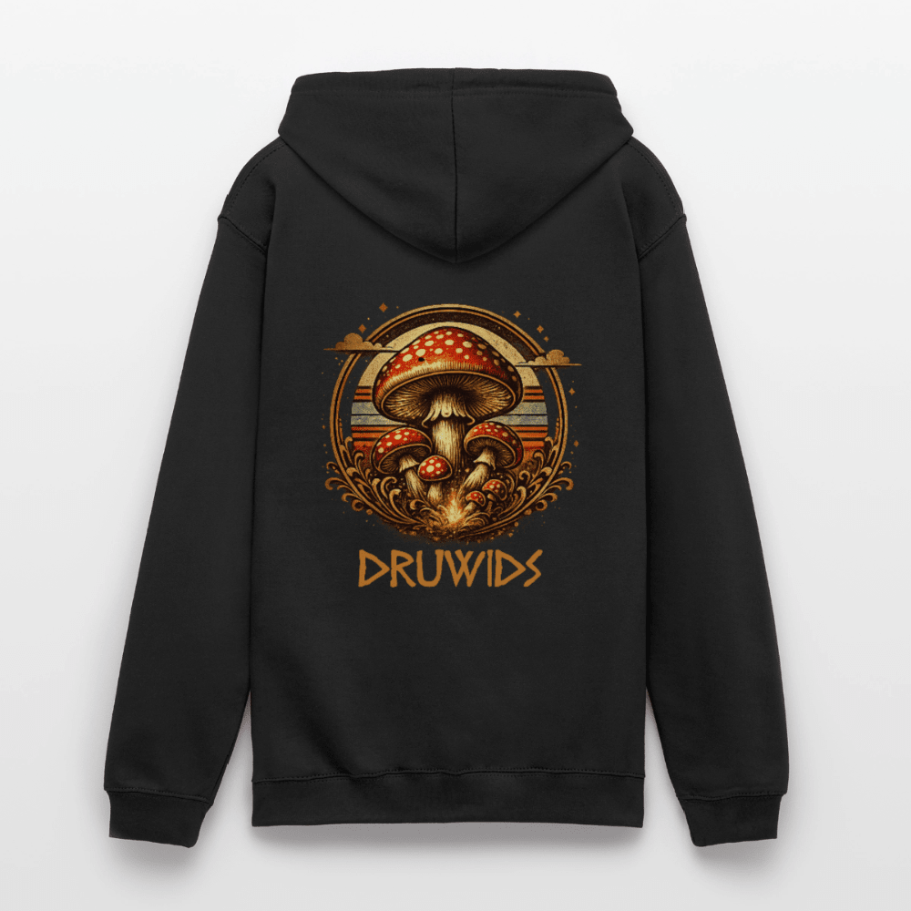 Unisex Hoodie Druwids I - Schwarz