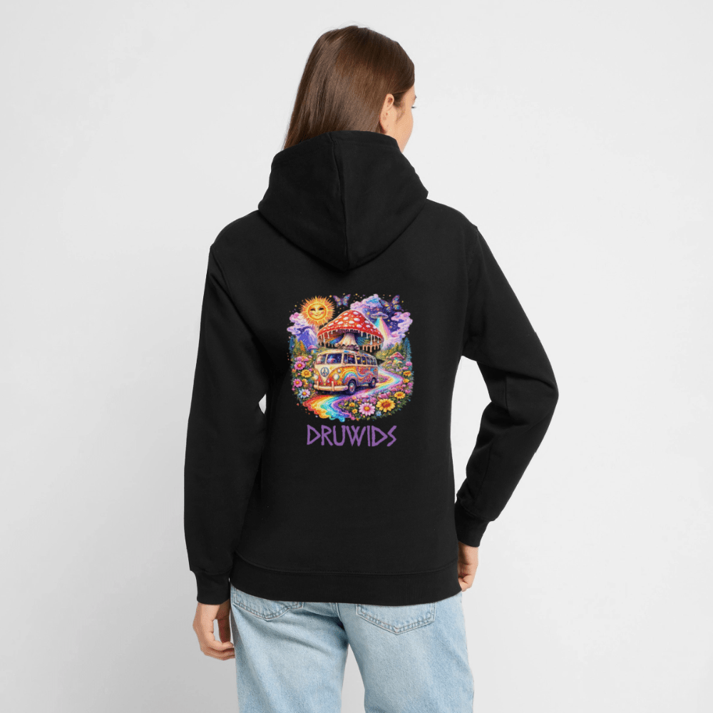 Unisex Hoodie Druwids II - Schwarz
