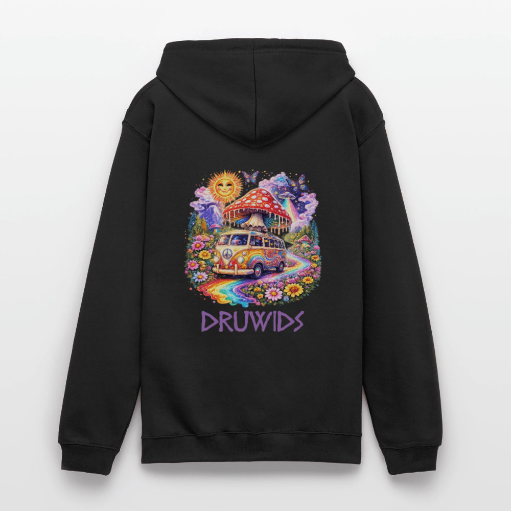 Unisex Hoodie Druwids II - Schwarz