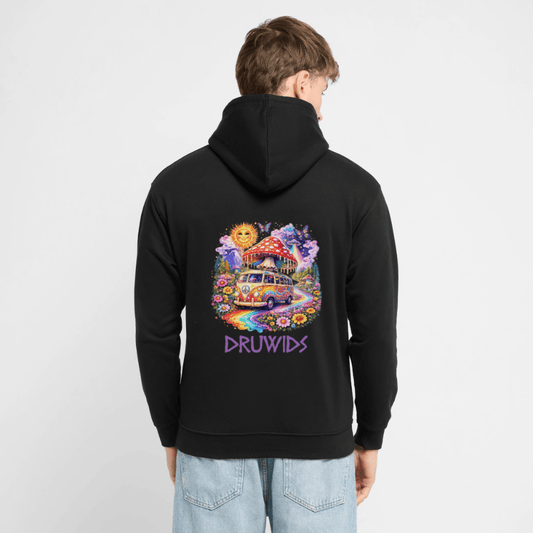 Unisex Hoodie Druwids II - Schwarz