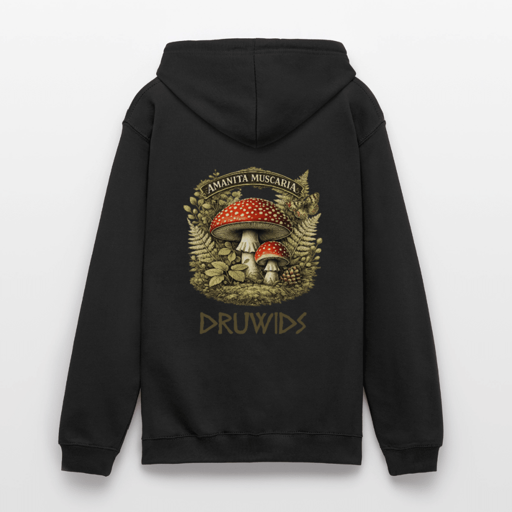 Unisex Hoodie Druwids IV - Schwarz
