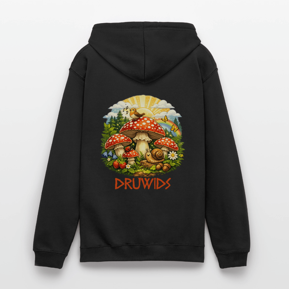 Unisex Hoodie Druwids IX - Schwarz