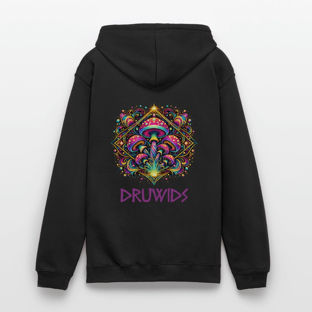 Unisex Hoodie Druwids VIII - Schwarz