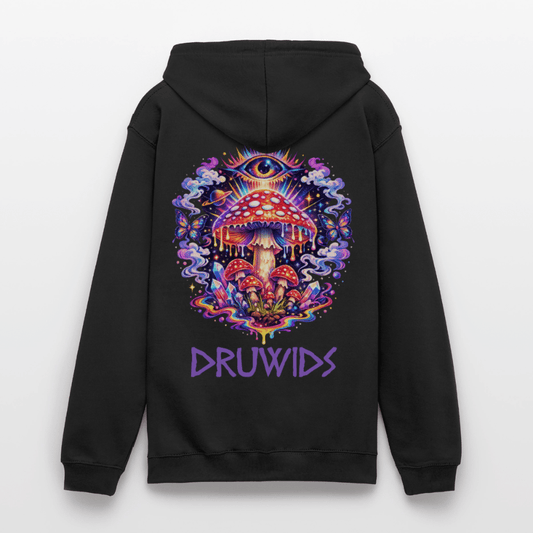 Unisex Hoodie Druwids X - Schwarz